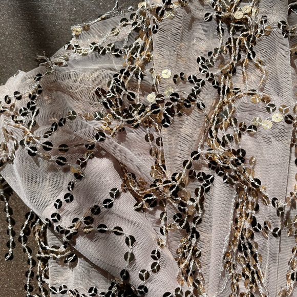 NWOT Long Sequin Gown Dress - Picture 5 of 8